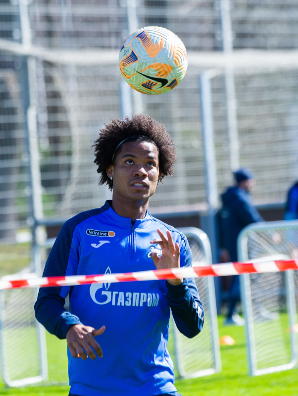 Открытая тренировка «Зенита» перед матчем с «Краснодаром»
