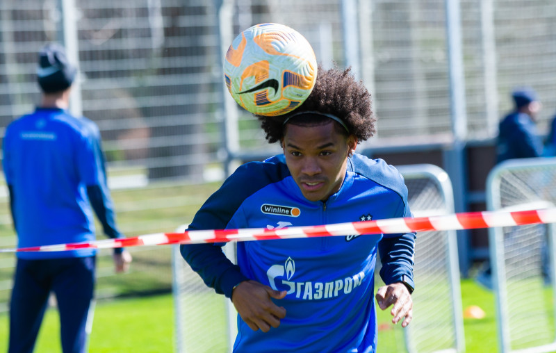 Открытая тренировка «Зенита» перед матчем с «Краснодаром»