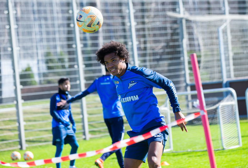 Открытая тренировка «Зенита» перед матчем с «Краснодаром»