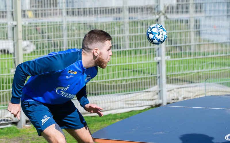 Открытая тренировка «Зенита» перед матчем с «Краснодаром»