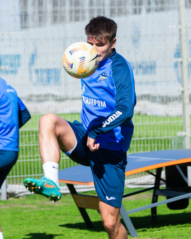 Открытая тренировка «Зенита» перед матчем с «Краснодаром»