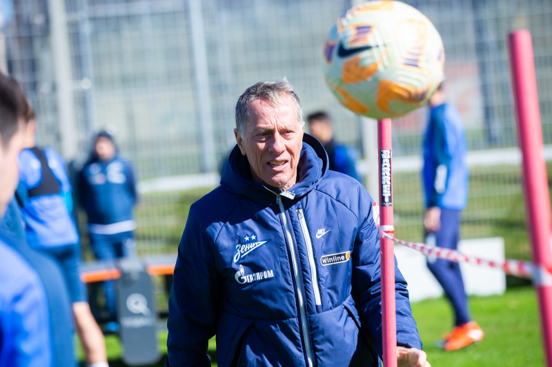 Открытая тренировка «Зенита» перед матчем с «Краснодаром»