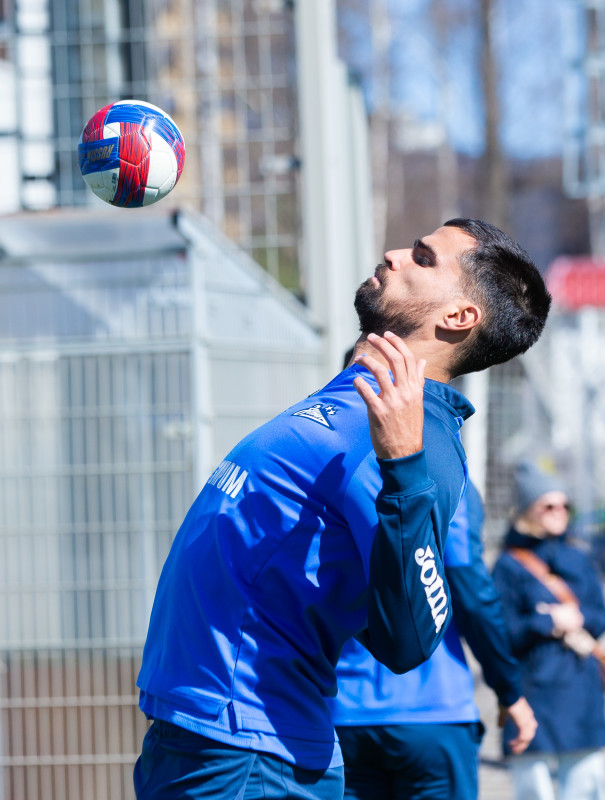 Открытая тренировка «Зенита» перед матчем с «Краснодаром»