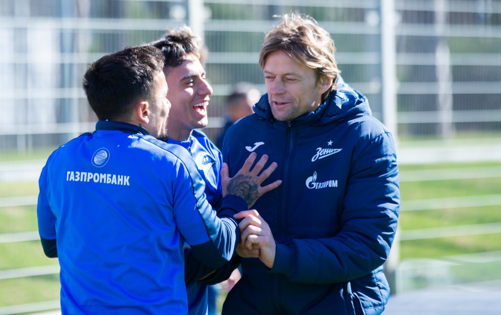 Открытая тренировка «Зенита» перед матчем с «Краснодаром»