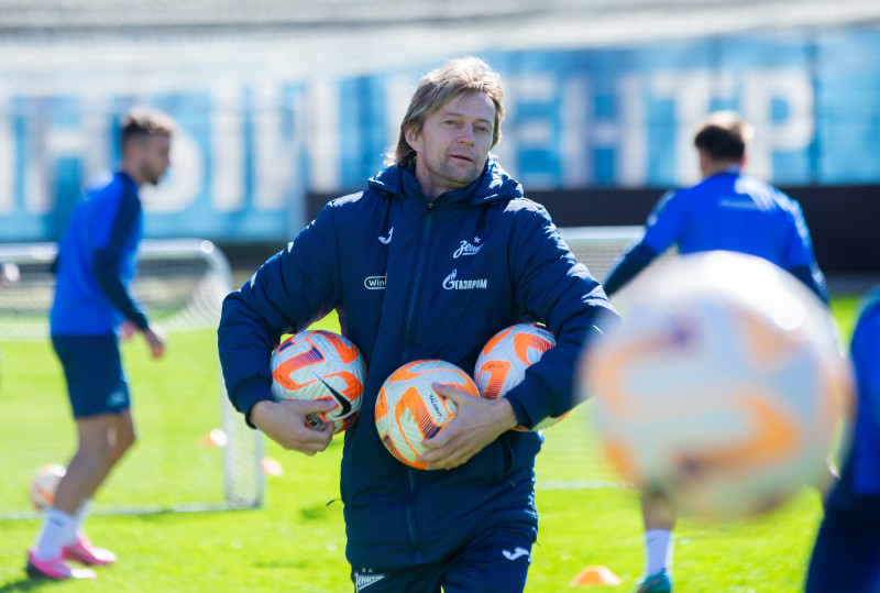 Открытая тренировка «Зенита» перед матчем с «Краснодаром»