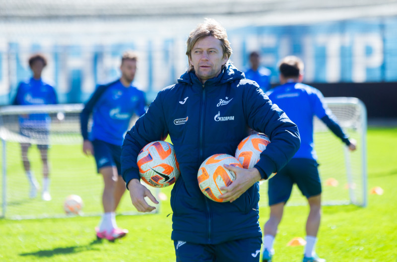 Открытая тренировка «Зенита» перед матчем с «Краснодаром»