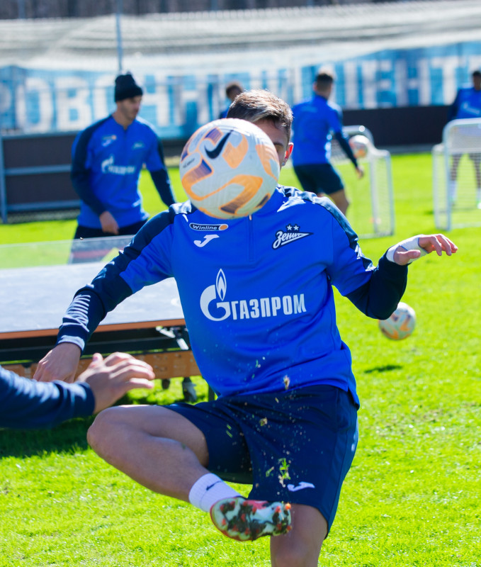 Открытая тренировка «Зенита» перед матчем с «Краснодаром»