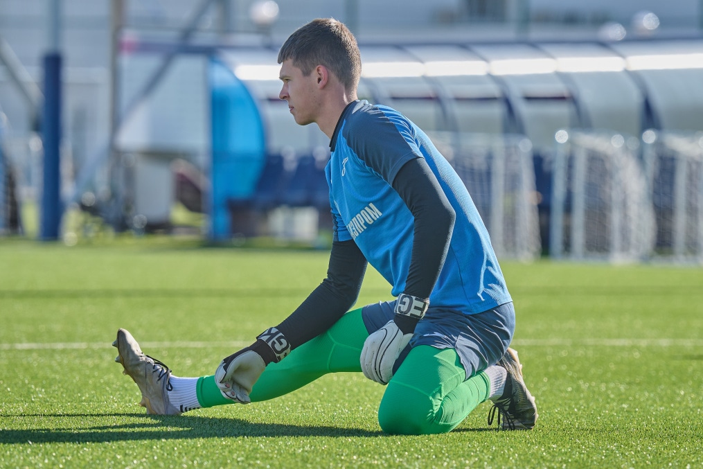 Тренировка «Зенита» U-17 и U-18 перед матчами с «Локомотивом»