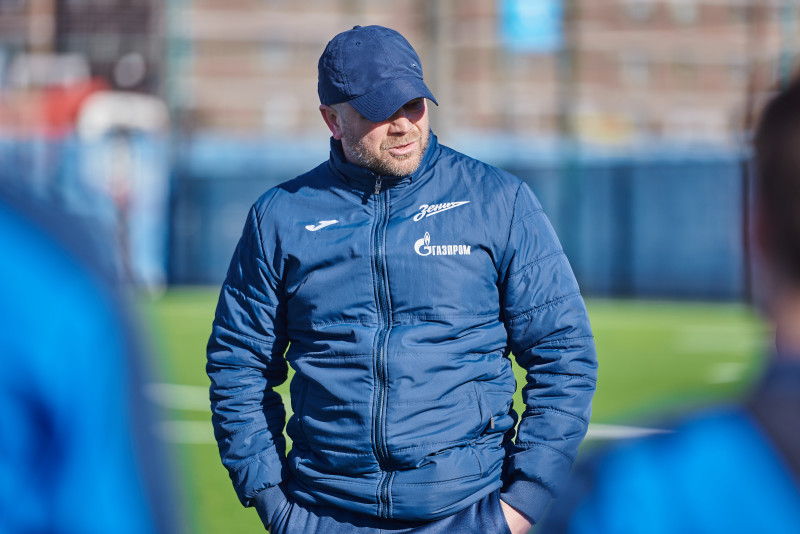 Тренировка «Зенита» U-17 и U-18 перед матчами с «Локомотивом»