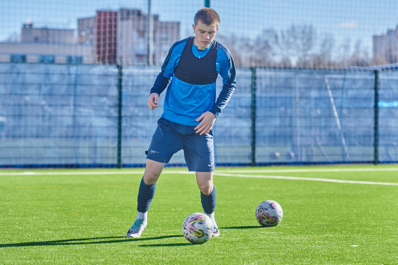 Тренировка «Зенита» U-17 и U-18 перед матчами с «Локомотивом»