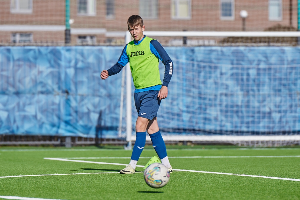 Тренировка «Зенита» U-17 и U-18 перед матчами с «Локомотивом»