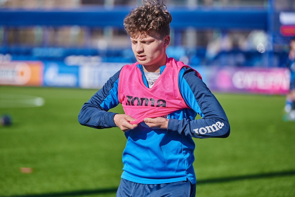 Тренировка «Зенита» U-17 и U-18 перед матчами с «Локомотивом»