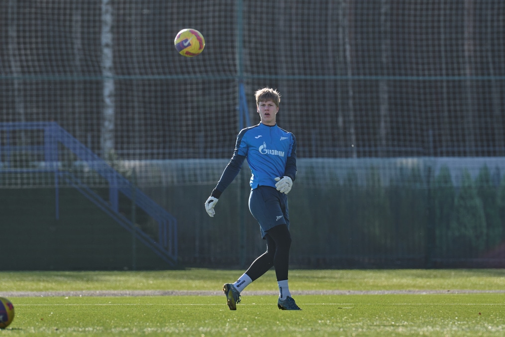 Тренировка «Зенита» U-17 и U-18 перед матчами с «Локомотивом»