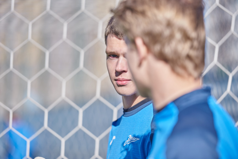 Тренировка «Зенита» U-17 и U-18 перед матчами с «Локомотивом»
