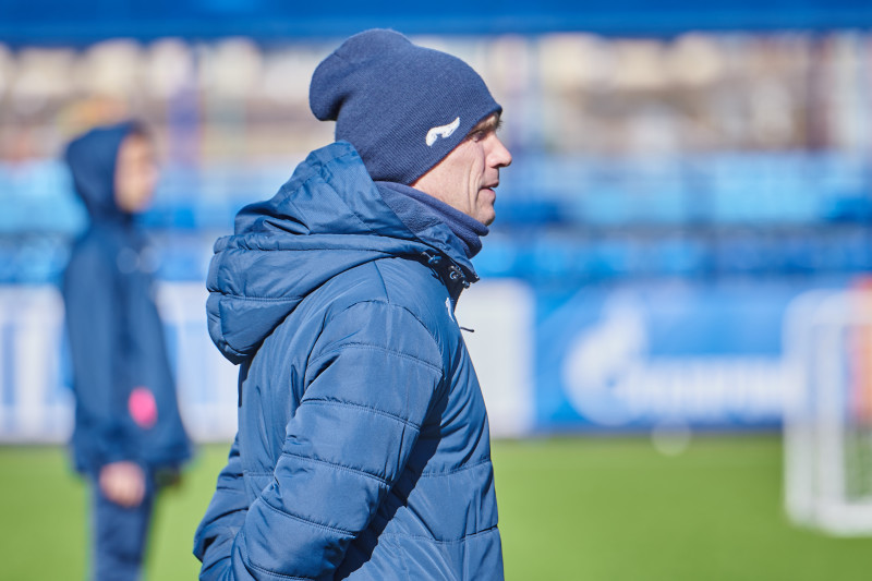 Тренировка «Зенита» U-17 и U-18 перед матчами с «Локомотивом»