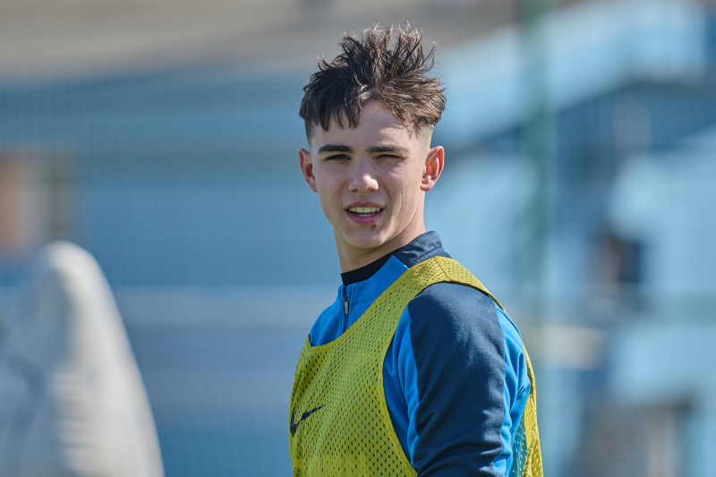 Тренировка «Зенита» U-16 перед матчем с «Локомотивом»