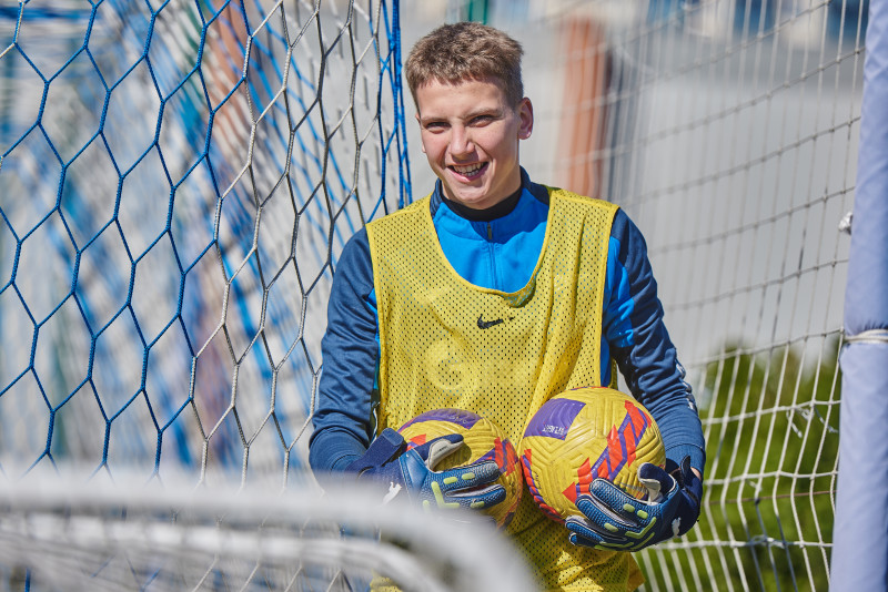 Тренировка «Зенита» U-16 перед матчем с «Локомотивом»