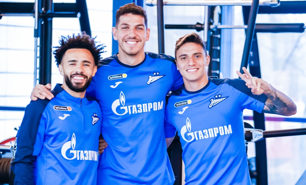 Открытая тренировка «Зенита» перед матчем со «Спартаком»