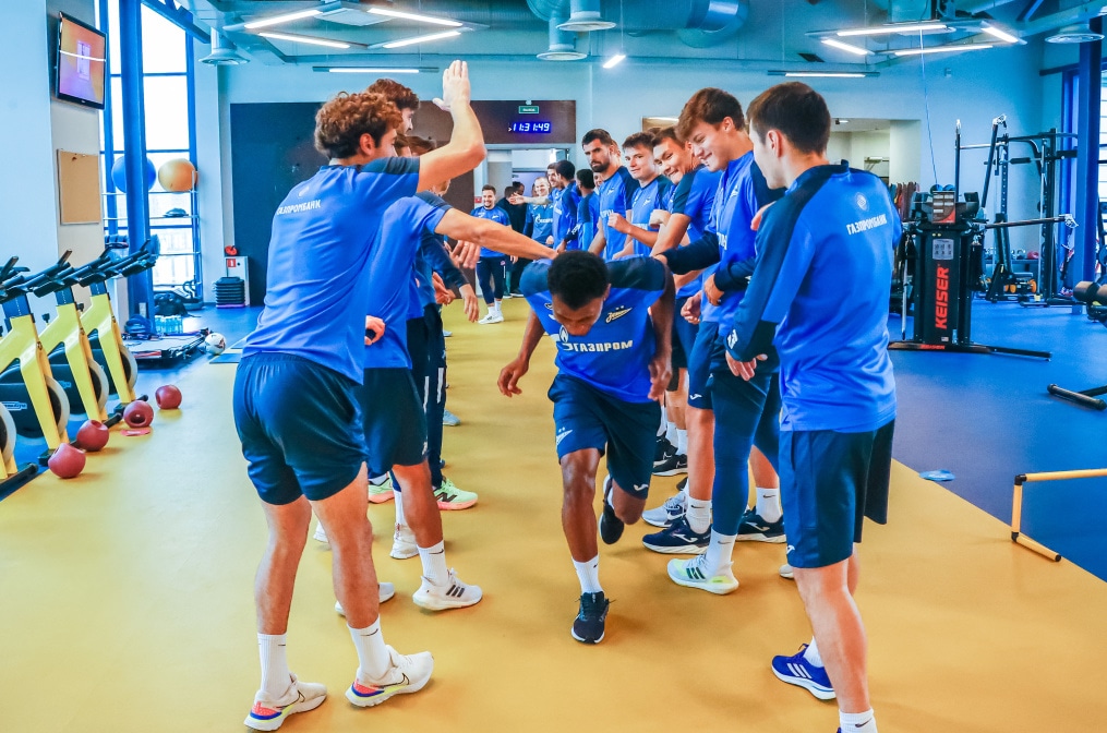 Открытая тренировка «Зенита» перед матчем со «Спартаком»