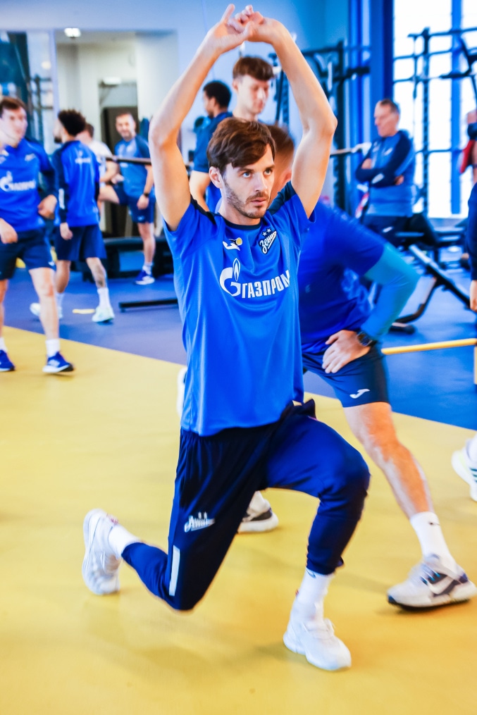 Открытая тренировка «Зенита» перед матчем со «Спартаком»