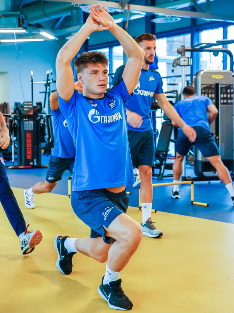 Открытая тренировка «Зенита» перед матчем со «Спартаком»