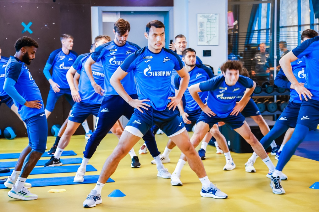 Открытая тренировка «Зенита» перед матчем со «Спартаком»