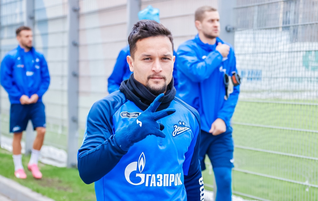Открытая тренировка «Зенита» перед матчем со «Спартаком»