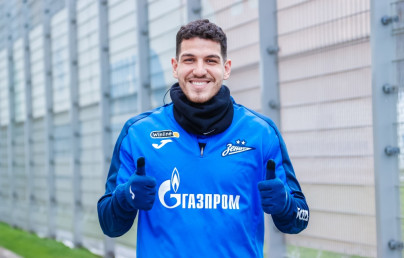 Открытая тренировка «Зенита» перед матчем со «Спартаком»