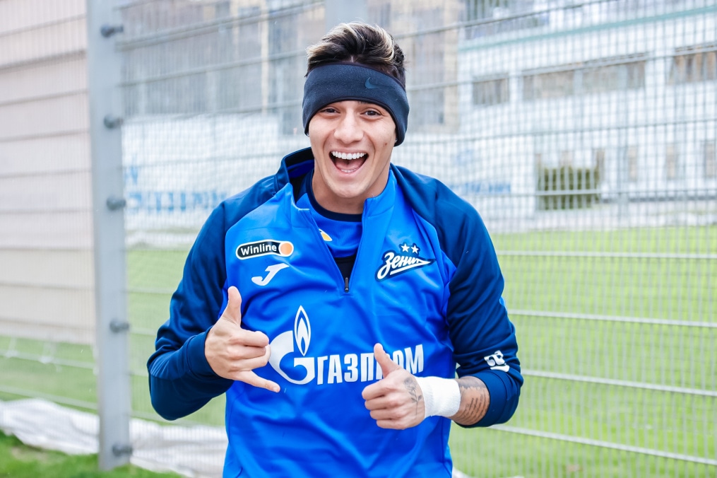 Открытая тренировка «Зенита» перед матчем со «Спартаком»