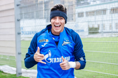 Открытая тренировка «Зенита» перед матчем со «Спартаком»