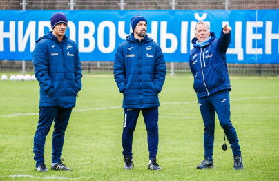 Открытая тренировка «Зенита» перед матчем со «Спартаком»