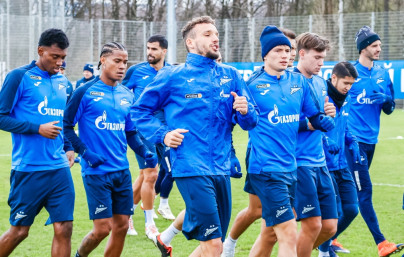 Открытая тренировка «Зенита» перед матчем со «Спартаком»