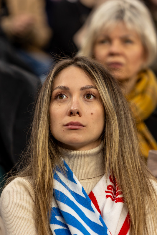 Болельщики на матче «Зенит» — «Спартак»