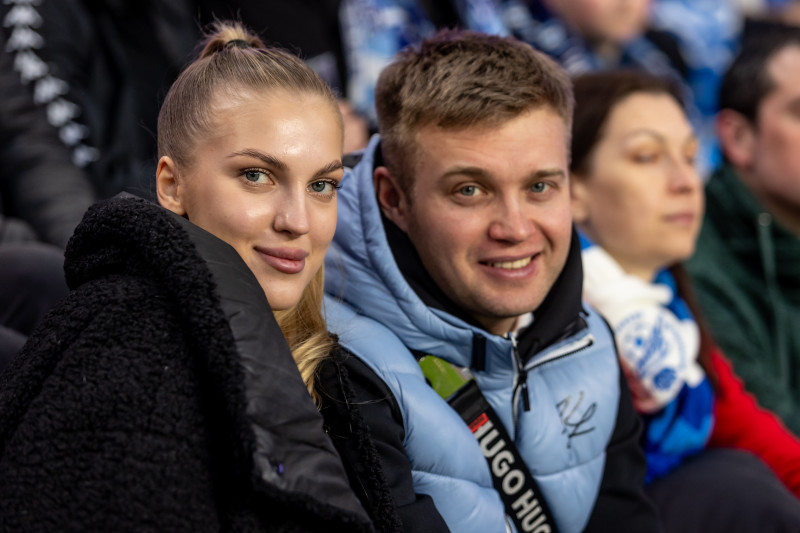Болельщики на матче «Зенит» — «Спартак»