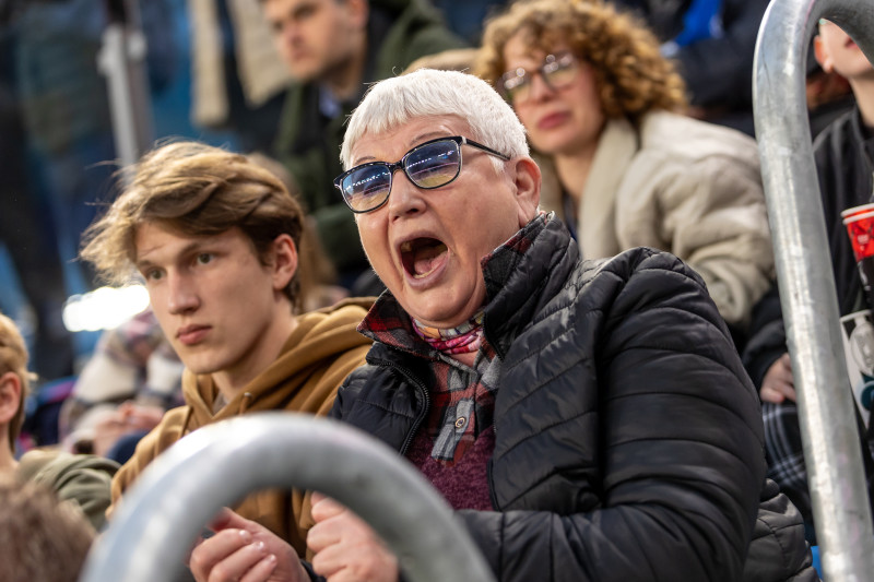 Болельщики на матче «Зенит» — «Спартак»