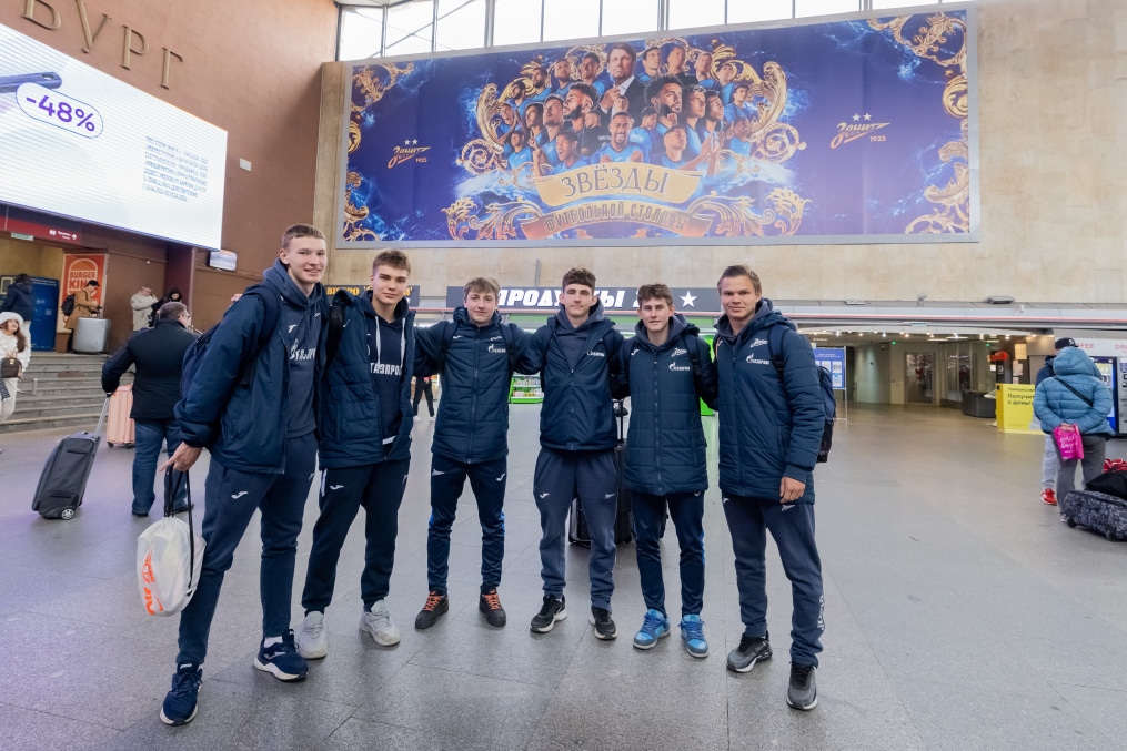 Выезд молодежной команды  «Зенит» на матч с «Чертаново»-м