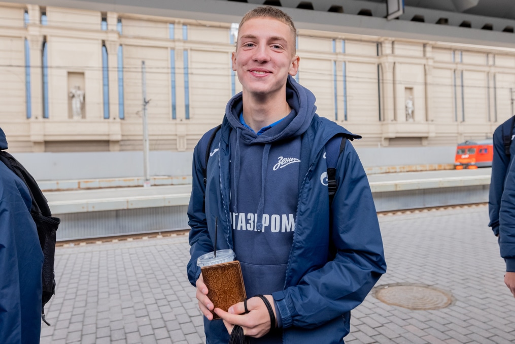 Выезд молодежной команды  «Зенит» на матч с «Чертаново»-м