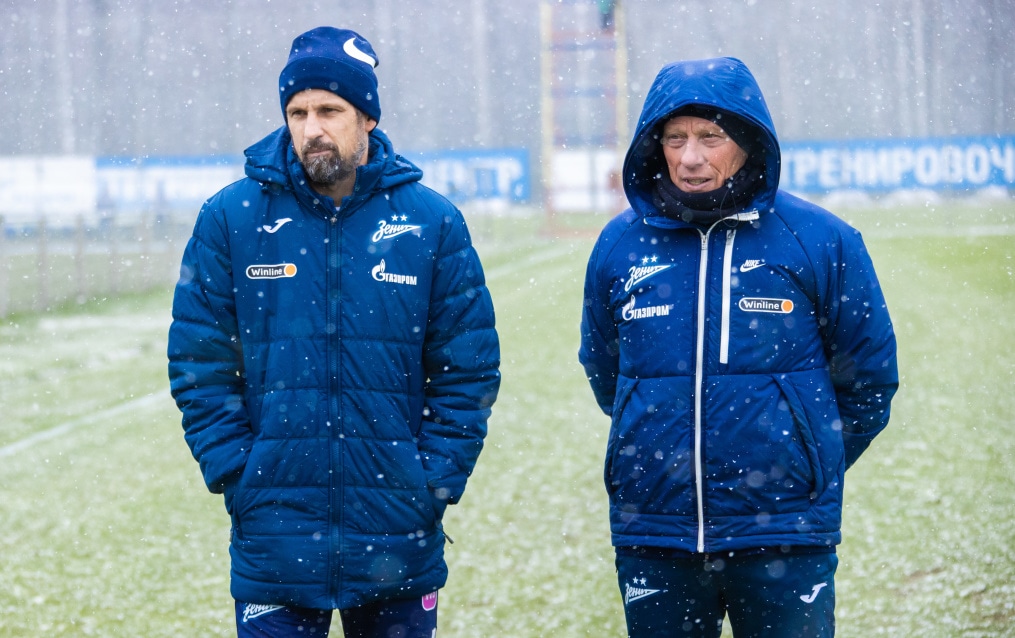 Отрытая тренировка «Зенита» перед матчем с «Оренбургом»