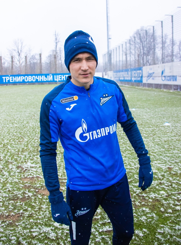 Отрытая тренировка «Зенита» перед матчем с «Оренбургом»