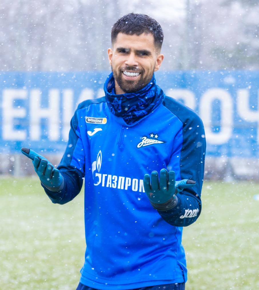 Отрытая тренировка «Зенита» перед матчем с «Оренбургом»