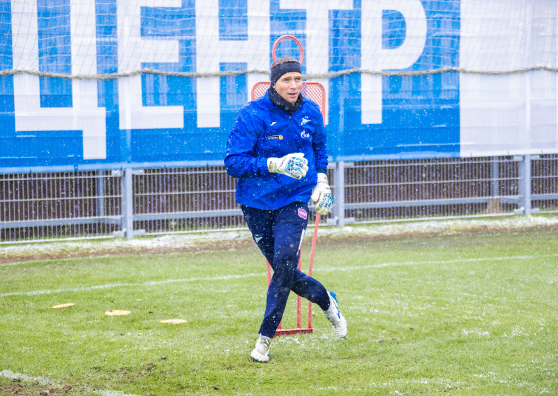 Отрытая тренировка «Зенита» перед матчем с «Оренбургом»