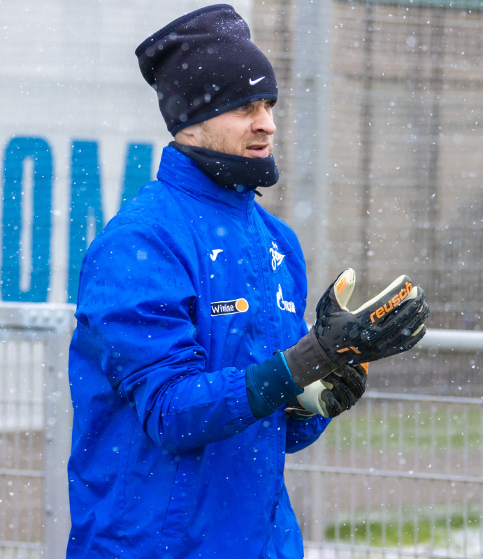 Отрытая тренировка «Зенита» перед матчем с «Оренбургом»