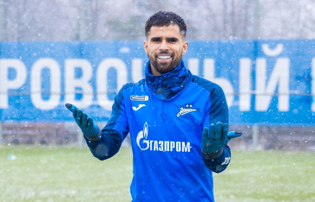 Отрытая тренировка «Зенита» перед матчем с «Оренбургом»