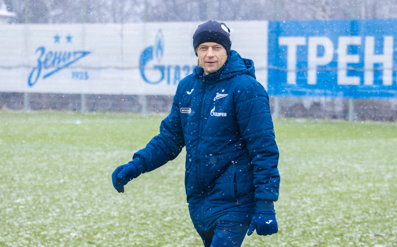 Отрытая тренировка «Зенита» перед матчем с «Оренбургом»