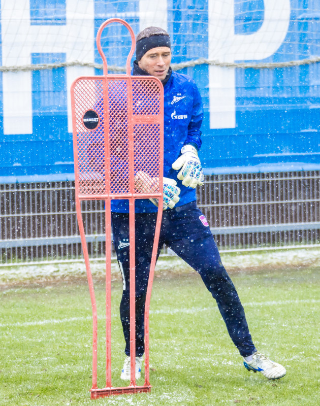 Отрытая тренировка «Зенита» перед матчем с «Оренбургом»