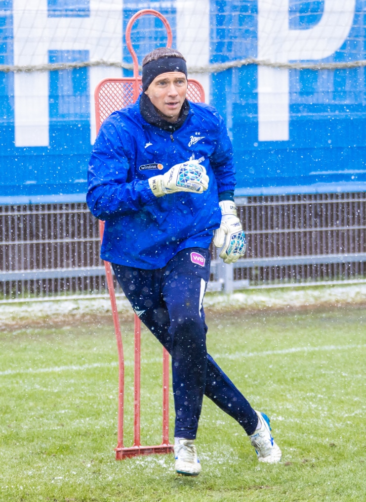 Отрытая тренировка «Зенита» перед матчем с «Оренбургом»