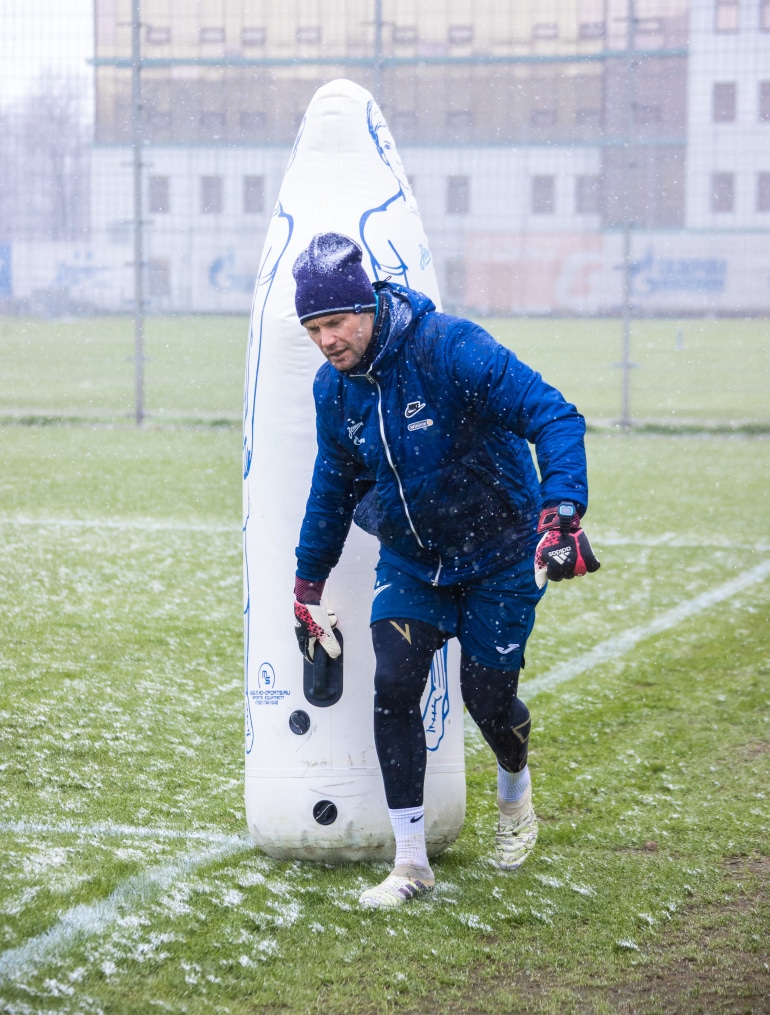 Отрытая тренировка «Зенита» перед матчем с «Оренбургом»