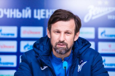 Сергей Семак на пресс-конференции перед матчем с «Оренбургом»
