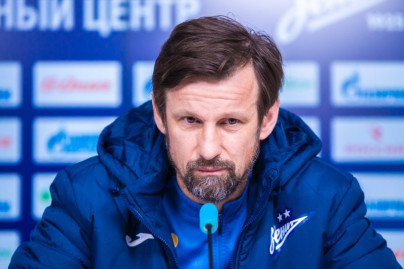 Сергей Семак на пресс-конференции перед матчем с «Оренбургом»