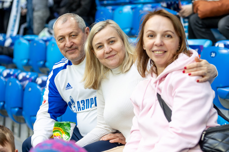 Болельщики на матче «Зенит» — «Оренбург»